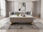 Modern Nesting Sintered Stone/Marble Coffee Table Set