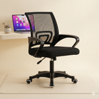 Ergo-Mesh Mid-Back Office Chair with Built-in Lumbar Support