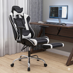 Achilles Pro Series Ergonomic Gaming Chair with Footrest & Lumbar Support