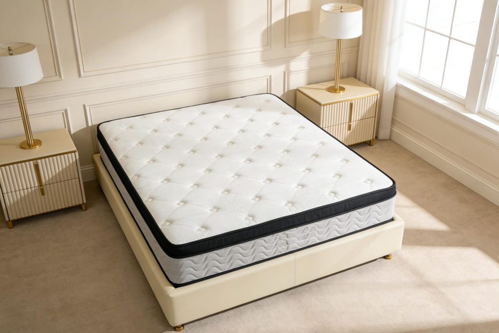 Medium Firm Pillow Top Mattress 12 inches