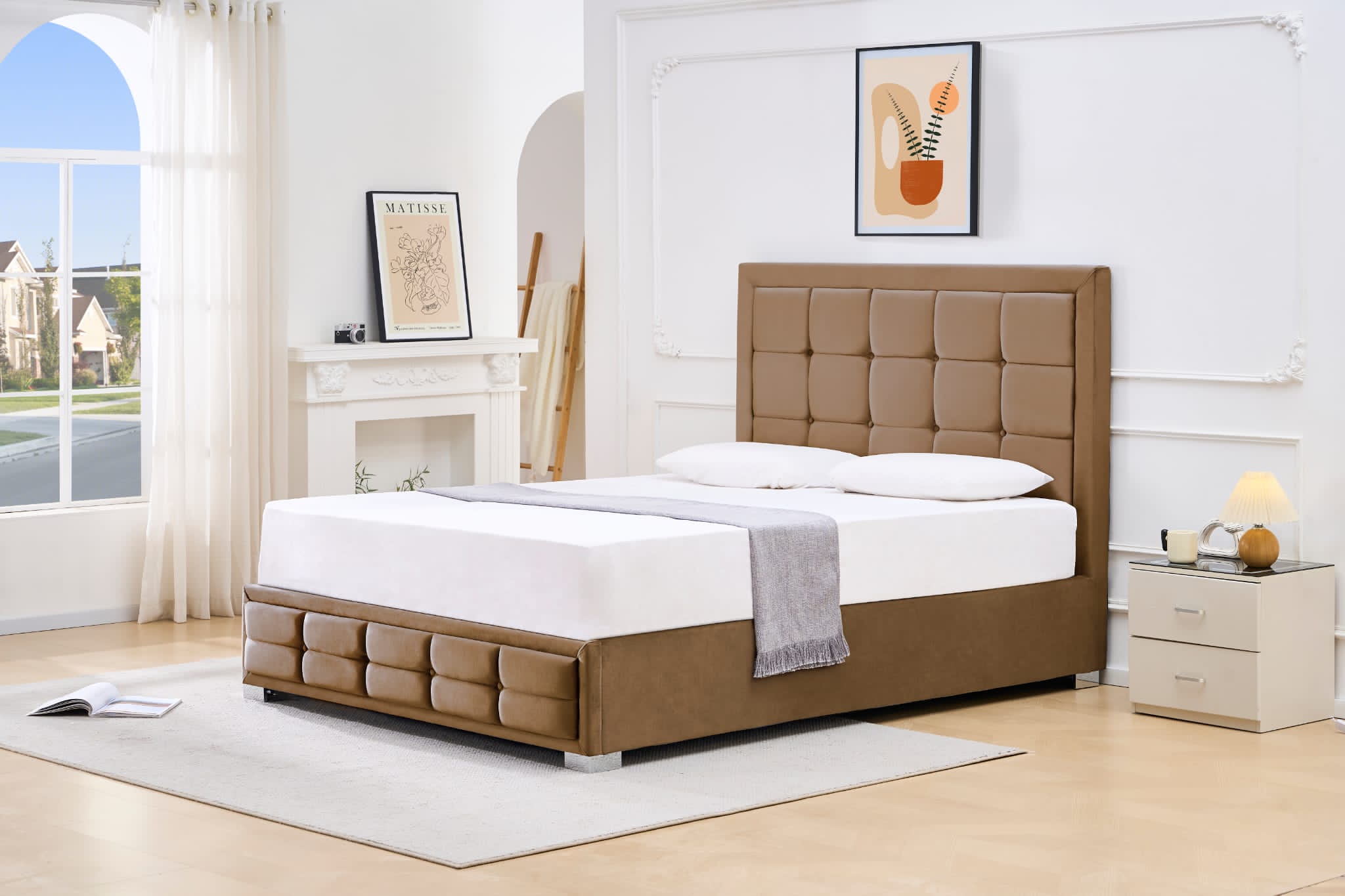 Brand new hydraulic lift up Storage bed