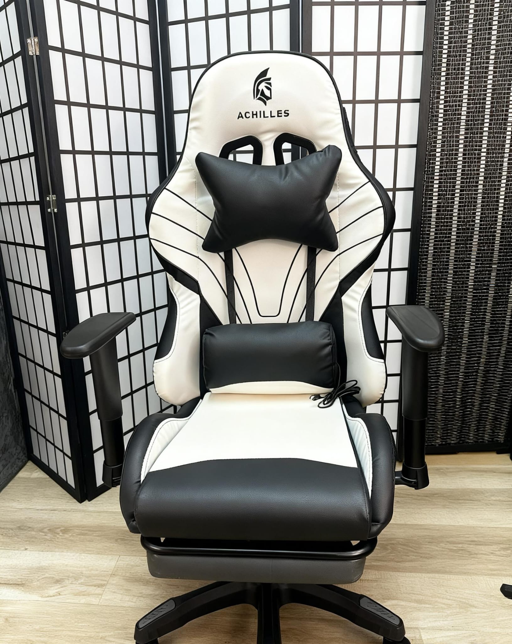 Achilles Pro Series Ergonomic Gaming Chair with Footrest & Lumbar Support