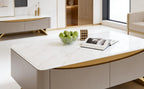 Luxe-Gold Marble Centerpiece