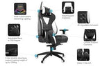 Achilles Pro Series Ergonomic Gaming Chair with Footrest & Lumbar Support