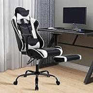 Achilles Pro Series Ergonomic Gaming Chair with Footrest & Lumbar Support