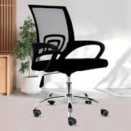 Ergo-Mesh Mid-Back Office Chair with Built-in Lumbar Support